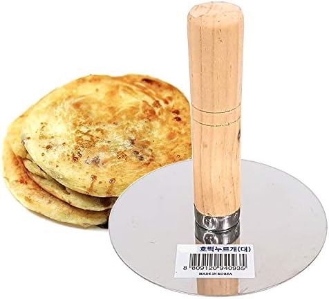 Amazon Co Jp ヌルゲ ホットック押し器 昔ながらの韓国おやつホットック作りに便利で楽しい調理器具 ホーム キッチン