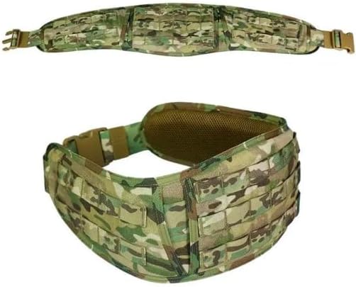 Tactical Battle Belt 5 in 1 Battle Belts with Pouches Multifunctional Hunting Fanny Pack Military Utility Police Belt