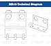 TL Topline MB10 Mounting Bracket for 5/8