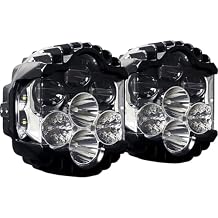 Custom Dynamics Shark DemonTM Street Legal Performance LED Headlight Compatible with Harley Road Glide