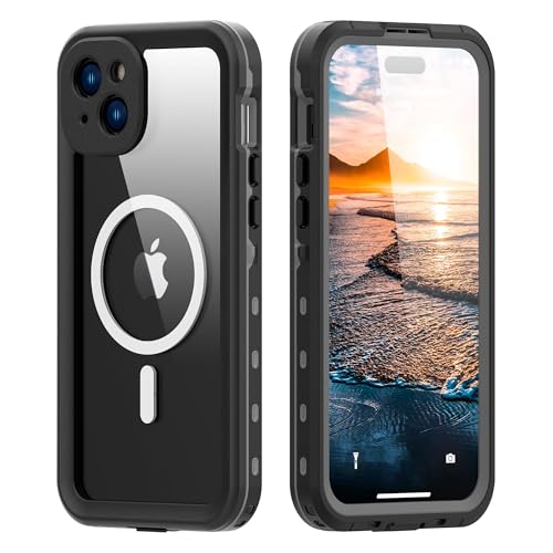 AnMengXinLing iPhone 13P[X hP[XSh MagSafeΉ ho h ϏՌ  NAOJo[ƓobNJo[ iPhone 13Jo[ Xgbvt ČRMILKi擾 ACtH13 hP[X X}zP[X