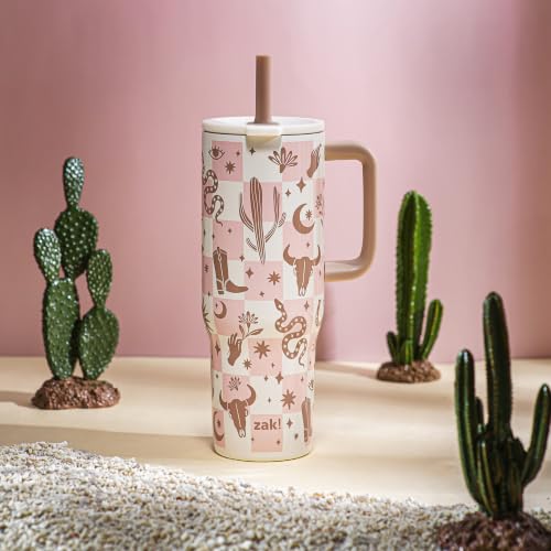 Image of Zak Designs Desert Dreams 30 oz Spill-Proof Insulated Travel Tumbler