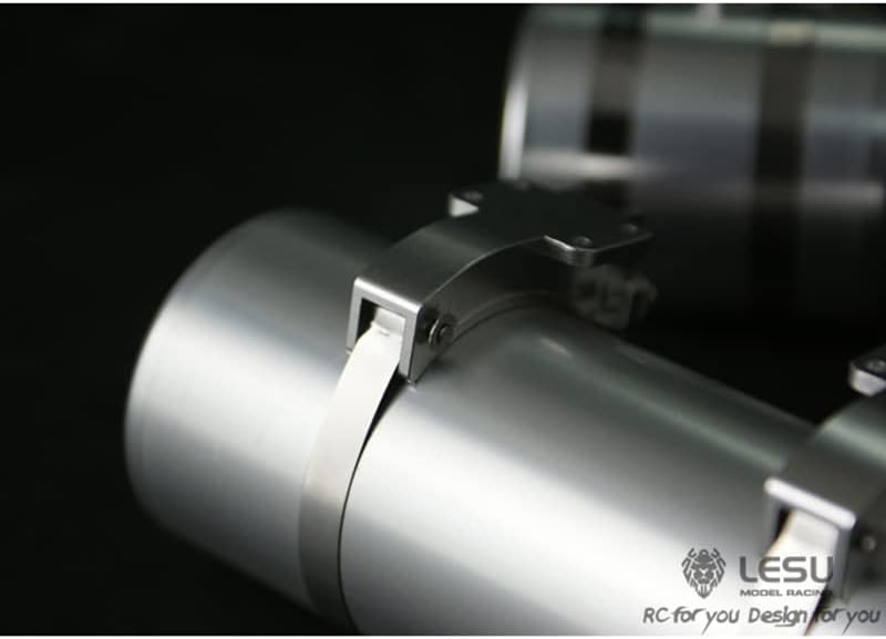 1/14 Lesu Simulation 110Mm Metal Oil Tank for DIY King Gl Rc Tractor Truck Model