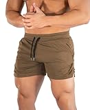 sandbank Quick Dry Active Lightweight Bodybuilding Fishing Shorts Wearing with Pockets Khaki