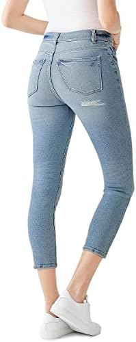 DL1961 Women's Farrow Skinny High Rise Instasculpt Crop Jean
