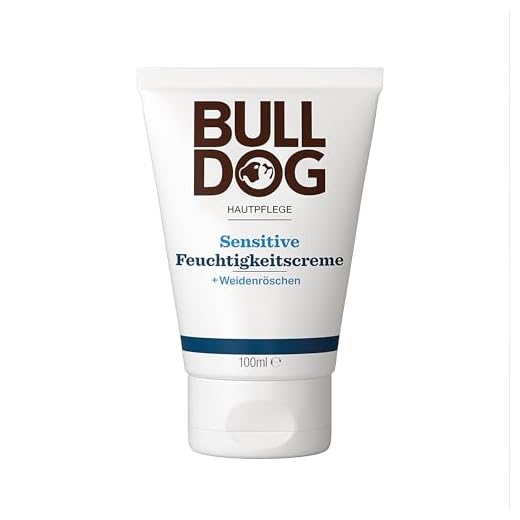 BULLDOG - Cuidado de la piel para hombres | Crema hidratante sensible | Crema facial para pieles sensibles | 100 ml