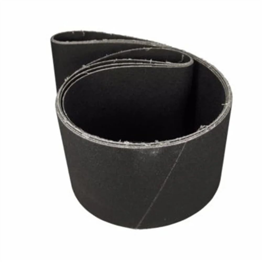 Szlifierka taśmowa, Taśma ścierna z węglika krzemu do szlifierki taśmowej 1,5 m*50 mm, pasy ścierne pierścieniowe P80/180/400 szt(80)