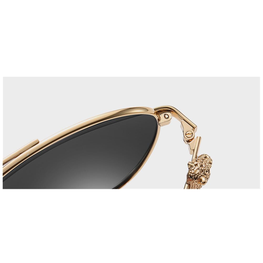 Lunettes de soleil polarisées en aluminium pour homme et femme UV400 Lunettes de soleil pour la pêche et la conduite