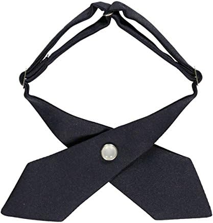 French Toast Girls Adjustable Solid Color Cross Tie