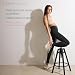 Merry Style Leggins Largos Mallas Deportivas Mujer MS10-198 (Negro, XXL)
