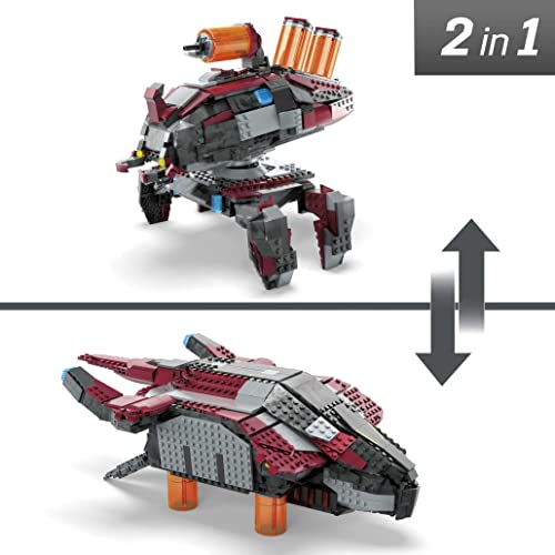 Mega Halo Infinite Toy Vehicle Building Set & Halo Infinite Toys Vehicle Building Set, Banished Phantom Aircraft With 1214 Pieces, 4 Micro Action Figures And Accessories, Gift Ideas [Amazon Exclusive] #TOP6