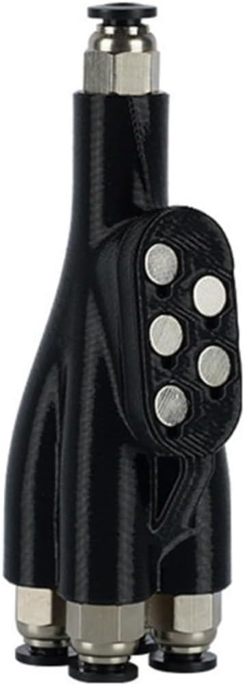 4 in 1 PTFE Adapter Pipe Expansion for Bambu Lab AMS Tubing Connector Filament Feed Tube Connector for 3D Printer Parts