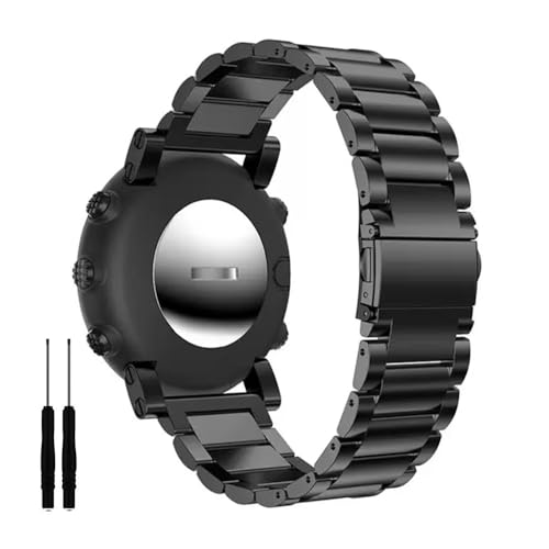 synsing Titanium Band Compatible for Suunto Core, Titanium Metal Strap Replacement Wristbands with Secure Buckle Compatible for Suunto Core Smart Watch for Men Lightweight