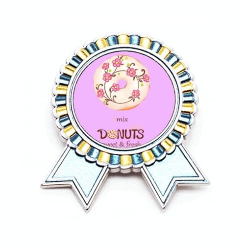 Broche dessert fleur en métal M pour décorer vos tables de fête