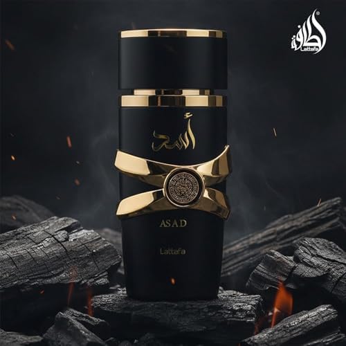 Lattafa Perfumes Asad for Unisex Eau de Parfum Spray, 3.4 Ounce - 4
