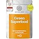 NATURE LOVE® Green Superfood - 300g - 15 Superfoods und 2 Vitalpilze - u.a. mit Gerstengras, Spirulina & Moringa - Greens Pulver ohne Aromen, Süßstoffe oder zugesetzten Zucker - vegan & laborgeprüft
