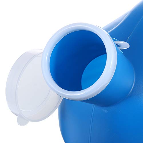 2000ml Male Urinal, Male Urinal Bottles with Lid, Male Portable Urinal Pee Bottles Home Urinal Potty for Men - Thumbnail 5