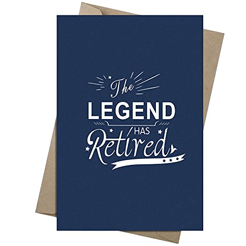 Zonon 2 Pcs Retirement Card Greeting Retirement Card American Funny Retirement Card for Coworker Colleague Friend Humor Retiring Card Gift for Men Women