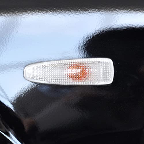 BATLAM 2 Peças Fender Luz Lateral Marcador Luz De Sinal De Turno Luz 8351A047 12V Para Mitsubishi La