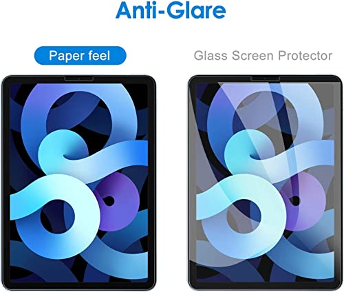Image of OJOS Paper Feel Screen Protector Compatible with iPad Pro 11 2022 2021 2020 2018, Anti-Glare