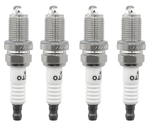 PEIUOK Spark Plug Set 4 Pcs Sparkplug Iridium Compatible With Audi A3 A4 A6 TT Q5 Mercedes-Benz A-Class C-Class E-Class Sprinter Opel Vauxhall Astra Calibra Corsa Insignia Vectra Zafira 01020002YD