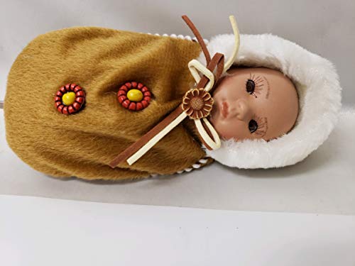 16" Collectible Native American (Indian) Porcelain Doll (Aditi) #TOP1