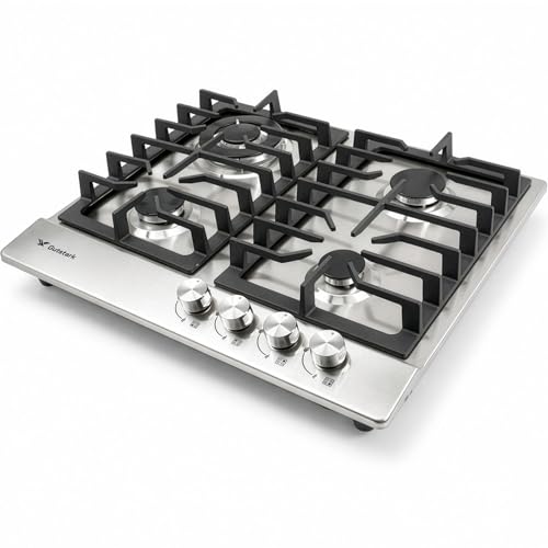 La mejor comparación de Estufa Koblenz Empotrable para comprar hoy. 49 GUTSTARK Parrilla de Gas Natural y LP Empotrable para Cocina 4 Quemadores Acero Inoxidable 58.5 X 51 X 11 Cm Encendido Electronico Estufa para Empotrar Fácil de Limpiar para Hogar...