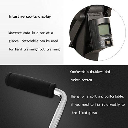 Ejercitador portátil para piernas y brazos con podómetro digital miniatura 5
