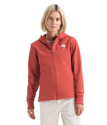 The North Face Women's Shelbe Raschel Fleece Hooded Jacket (Standard & Plus Size) - Wind & Water Resistant, Fleece Lining, Mars Dust, X-Large
