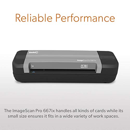 Ambir ImageScan Pro 667ix Simplex Card Scanner