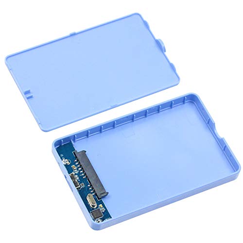 Caja externa para disco SSD 2.5 pulgadas USB 3.0 rosa miniatura 3