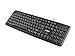 Produktbild UGO (Ingles) TECLADO ASKJA K110 US 1,8M Negro