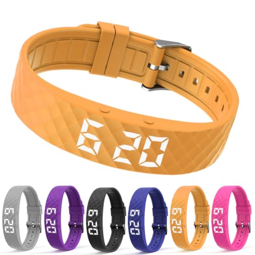Pulsera despertador con vibración para personas mayores con alertas de medicamentos 2