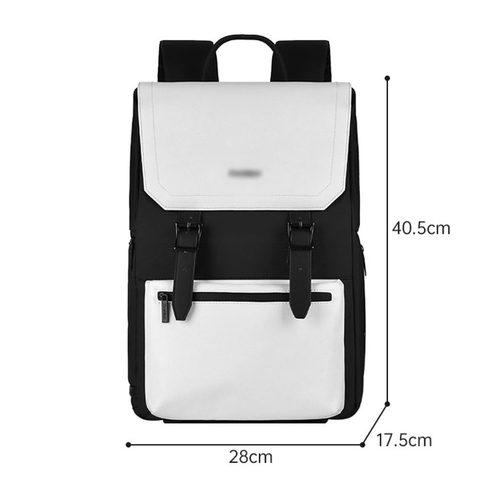 Bolsa for cámara SLR Doble Hombro Mochila for cámara de Gran Capacidad Mochila for fotografía Universal Ocio al Aire Libre(Blue,White)