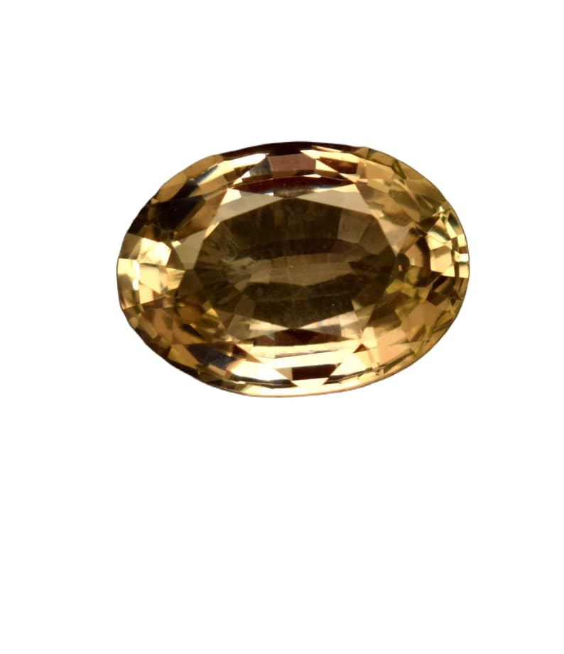 Saphir naturel pour bijoux : gemme ovale 13x9x4mm bricolage bague pendentif collier DIY