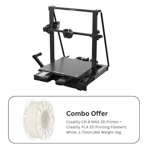 Image of 3IDEA CR-6 MAX 3D Printer + CR PLA 3D Printing Filament White,1.75mm,Net Weight-1kg