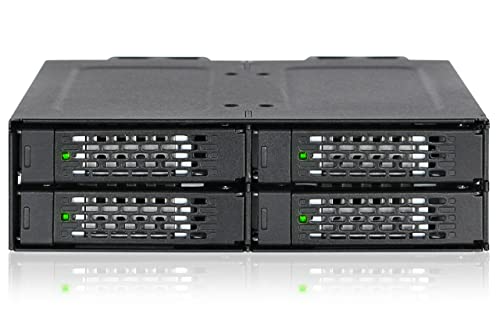 Boitier SSD U.2/U.3 NVMe PCIe 4.0 ICY DOCK MB699VP-B V3 métallique amovible