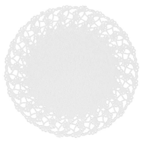 García de Pou 301.05 Rodales Calados, 14 Cm, Set de 250, Blanco