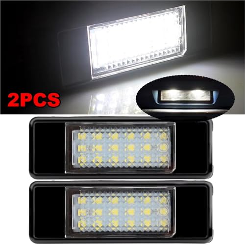 Luz de matrícula LED Canbus para Peugeot 207CC 307 308 y 3008 5
