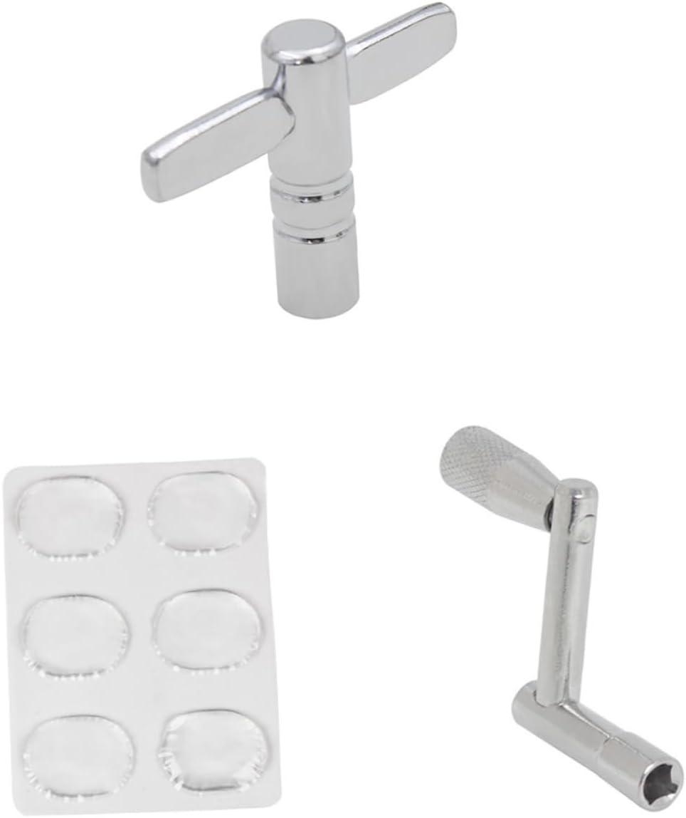 Set de llave de afinación para batería con almohadilla mute miniatura 1
