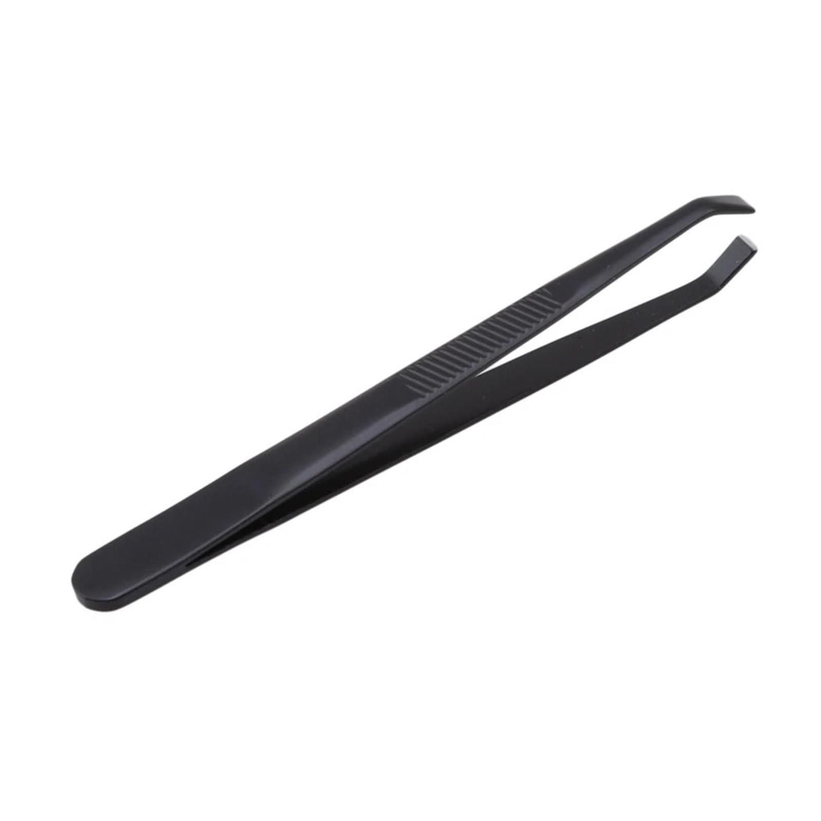 Zgxnyi Black Eyebrow Tweezers Eyebrow Trimmer Tweezers Combs Remover Makeup Hair Scissors Clips Shaping Razor Portable Grooming Tools(Black)