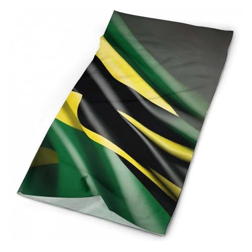 Pañuelo para cuello a prueba de viento, máscara facial transpirable con bandera de Jamaica, cubre rostro, protector solar, fresco, antipolvo, pasamontañas, bandana para mujer y hombre para senderismo y pesca miniatura 1