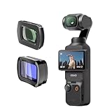 Objectif anamorphique 1,17x : l'objectif anamorphique 1,17x est parfaitement compatible avec le DJI Osmo Pocket 3, de sorte que vous pouvez également enregistrer avec le blockbuster à large paroi Osmo Pocket 3 et créer des images cinématographiques attrayantes comme dans un blockbuster hollywoodien. Vous n'avez pas besoin d'une application pour prendre en charge l'enregistrement, mais vous créez directement l'effet Blockbuster (vous devez utiliser un logiciel plus tard pour couper l'échelle 1,17 fois).