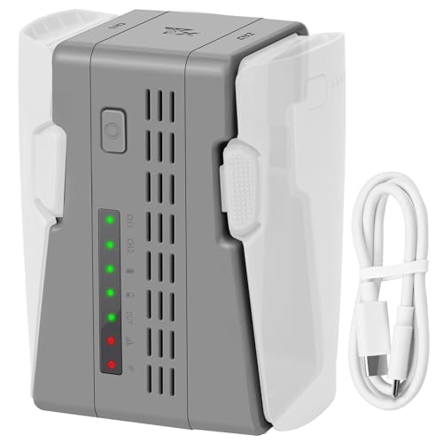 LYONGTECH 45W Akku Ladegerät für DJI Neo 2 Zweiwege-Ladestation Akkuladestation Charger Hub Charging Batteries Drohne Zubehör