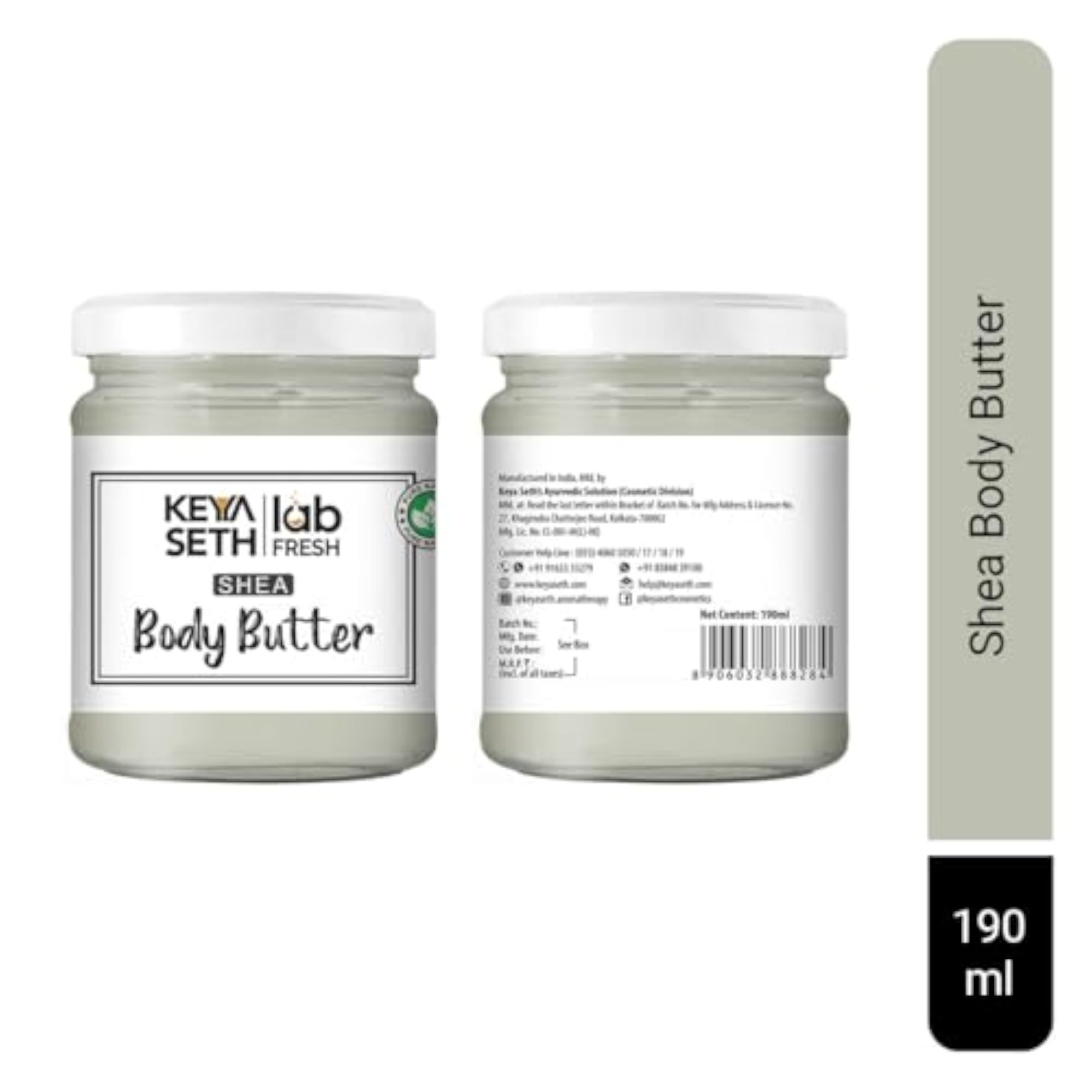 Lab Fresh Shea Body Butter with Rose & Geranium Oil