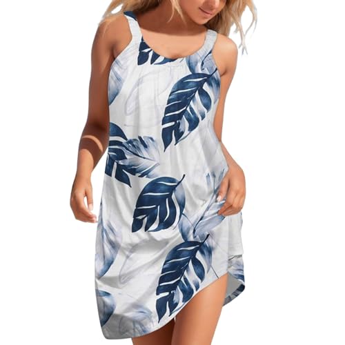 Robe d'été hawaïenne sans manches idéale pour vos vacances à la plage