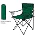 Silla Plegable de Camping Verde de Acero para Playa Garden - LOLAhome