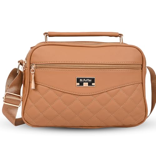 Image of Sling Bag for Women | Classic Stylish Handbag for Girls with Adjustable Strap