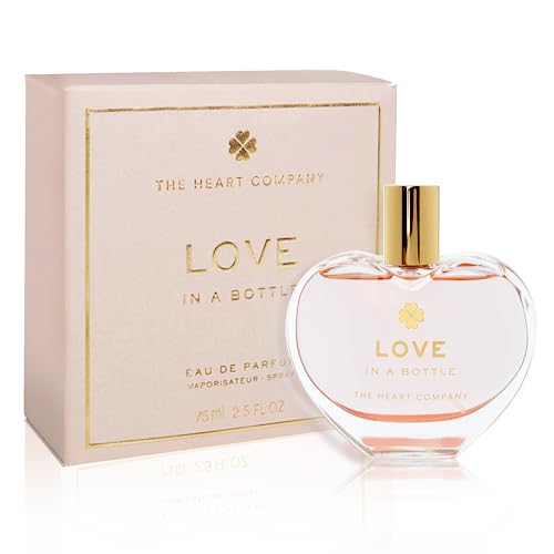 Love in a bottle - Perfume mujer 75 ml | Eau de Parfum para mujer | Perfume Mujer | Regalo de cumpleaños para mujer | Perfume para mujer | Perfume para mujer | Vaporisateur Spray