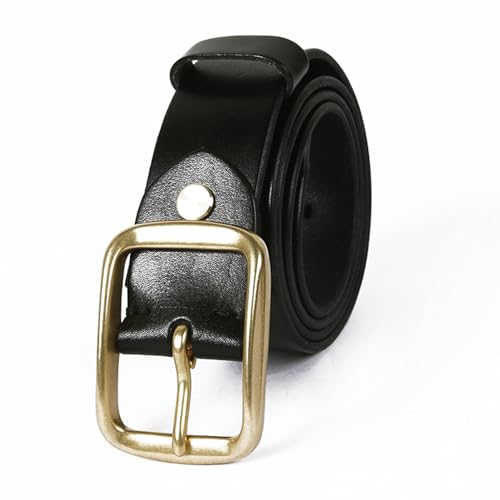 Ceinture en cuir de vachette véritable faite main, le charme de l'artisanat durable